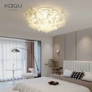 Axyaa Nordic Feather Pendant Lamp for Bedroom, Living Room, Kitchen, Children's Room