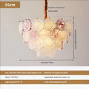 Axyaa Elegant Crystal LED Ceiling Chandelier - French Design for Home and Hospitality