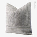 Axyaa Texture Stripe Stitched Square Pillow Seat Cushion