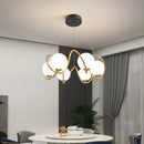 Axyaa Modern LED Pendant Chandelier for Dining Room Lighting