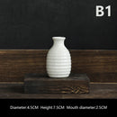 Axyaa Ceramic Mini Vase Set for Nordic Room Decor