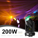 Axyaa GalaxyJet 200W 300W 3in1 Moving Head Light Prism Frost DJ Concert Show