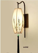 Axyaa Retro Chinese Wall Lamp for Living Room, Bedroom, Hallway, Study, Hotel, Corridor