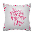 Axyaa Heart Print Cushion Covers Set - 45*45cm