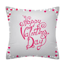 Axyaa Heart Print Cushion Covers Set - 45*45cm