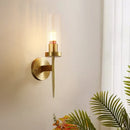 Axyaa Nordic Copper Double Head Wall Lamp for Living Room, Dining Room & Bedroom