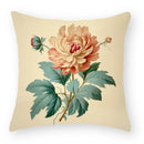 Axyaa Flower Print Sofa Pillow Cover for Decor, Car Seat, and Cute Decor Display