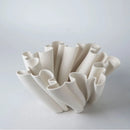 Axyaa Floral Arrangement Ceramic Vase Bud Shape Desk Decoration Artificial Flowers