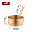Axyaa Stainless Steel Sauce Pan with Handle and Mini Seasoning Dishes