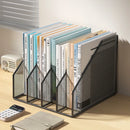 Axyaa Metal File Rack Office Desk Organizer Shelf - File Storage Box & Data Rack