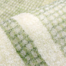 Axyaa Nordic Green Plush Area Rug | Soft Fluffy Lounge Carpet for Bedroom & Living Room