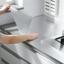 Axyaa Kitchen Drawer Liner: Thick Oil-Proof Cabinet Mat for Cupboards, Shelves, Closet