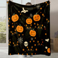Axyaa Digital Cartoon Printed Flannel Blanket for Office & Leisure