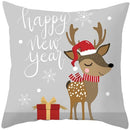 Axyaa Cute Animal Christmas Pillow Case for Home Sofa Chair Decor