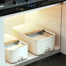Axyaa Rice Storage Box with Lid, Moisture & Insect Proof, Kitchen Container for Dry Grain