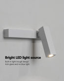 Axyaa Minimalist Wall Lamps: Modern Designer Bedroom Bedside Lamp