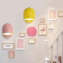 Axya Nordic LED Iron Wall Lamp - Rotatable Macaron Lighting for Interior Spaces