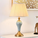 Axyaa Luxury Ceramics Table Lamp LED Modern Design for Living Room Bedroom