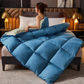 Axyaa Winter Down Comforter - Double/Single Size Warm Quilted Bedding