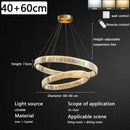 Axyaa Crystal Duplex Staircase Chandelier: Modern LED Luxury Light for Elegant French Hall.