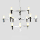 Axyaa Modern Luxury Metal Pendant Chandelier LED Indoor Light Fixture
