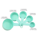 Axyaa Measuring Spoon Set - Kitchen Baking Tools - Multi-Purpose Plastic Handles