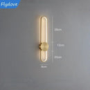 Axyaa Luxury LED Wall Lamp for Bedroom, Hotel, Villa, Living Room
