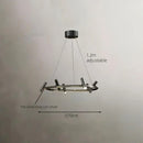 Axyaa High-End Spotlight Chandelier | Nordic Designer Living Room Lighting