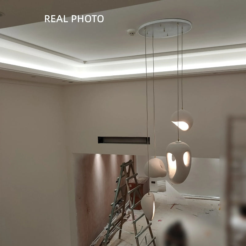 Axyaa Nordic Pendant Lights for Irregular Living Room Chandelier