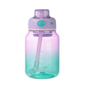Axyaa Gradient Sports Water Bottle 700ml Tritan with Straw, Portable & Cute for School