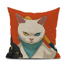 Axyaa Couple Car Decor Pillow Cover Set for Sofa 4 Sizes - Express Your Style!