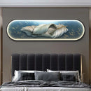 Axyaa LED Feather Wall Lamp for Bedroom Decor