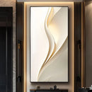 Axyaa Modern Abstract Mural Lamp Entrance Hanging Painting