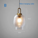 Axyaa Modern Glass Pendant Lamp for Living Room Restaurant Bar Decor