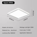 Axyaa Modern Minimalist LED Ceiling Lamp for Living Room Bedroom Lighting