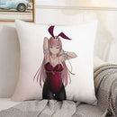 Axyaa Darling in the FranXX Sofa Pillow Covers 45*45 Living Room Decor