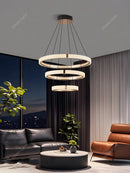 Axyaa Nordic Ring Chandelier for Living, Dining & Bedroom
