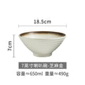 Axyaa Large Ramen and Soup Bowl Set, Japanese Ceramic Tableware