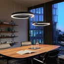 Axya Modern LED Pendant Chandelier for Living Room Dining Bedroom - Dimmable Luxury Fixture
