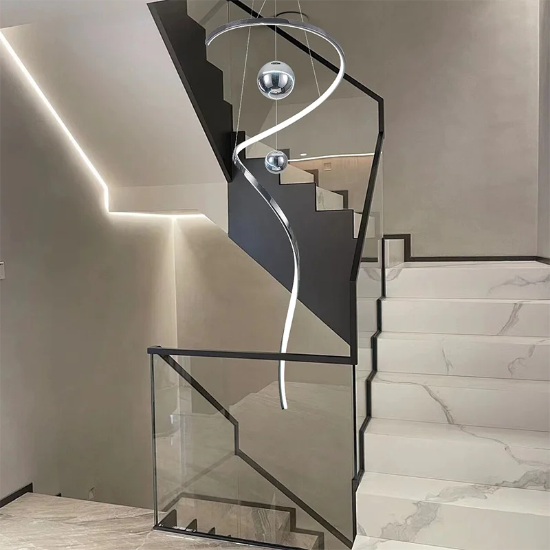 Axyaa Staircase Chandelier: Exquisite Ceiling Lights & Indoor Lighting Fixtures