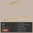 Axyaa Modern Walnut Pendant Light for Restaurant, Tea Room, Bar, Study & Dining Table