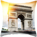 Axyaa French Landscape Pillowcase: Custom European-style Cushion Cover for Home Decor