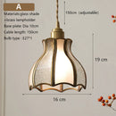 Modern Luxury Axyaa Brass & Glass LED Chandelier for Home Restaurant Living Room