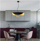 Axyaa LED Flying Saucer Chandelier: Modern Living Room Pendant Light