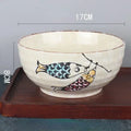Axyaa 7-inch Ceramic Ramen Noodle Bowl for Home and Restaurant