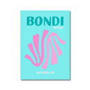 Mykonos Palm Miami Wall Art Poster Print by Axyaa - Boho Maximalist Style