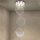 Axyaa ModernCrystal LED Chandelier for Stylish Home Decor & Hotel Projects