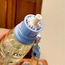 Axyaa Cartoon Plastic Water Bottle With Straw: Large Capacity Portable Sports Cup