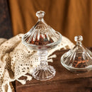 Axyaa Delicate Dim Sum & Dessert Tray with Lid and Tea Cup