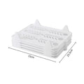 Axyaa Clothes Folding Board Cabinet Storage Rack - Space Saving Organizer Shelf